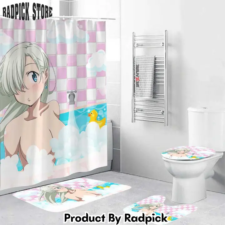 Seven deadly sins girls in bathtub elizabeth liones combo bathroom set   rp0206618